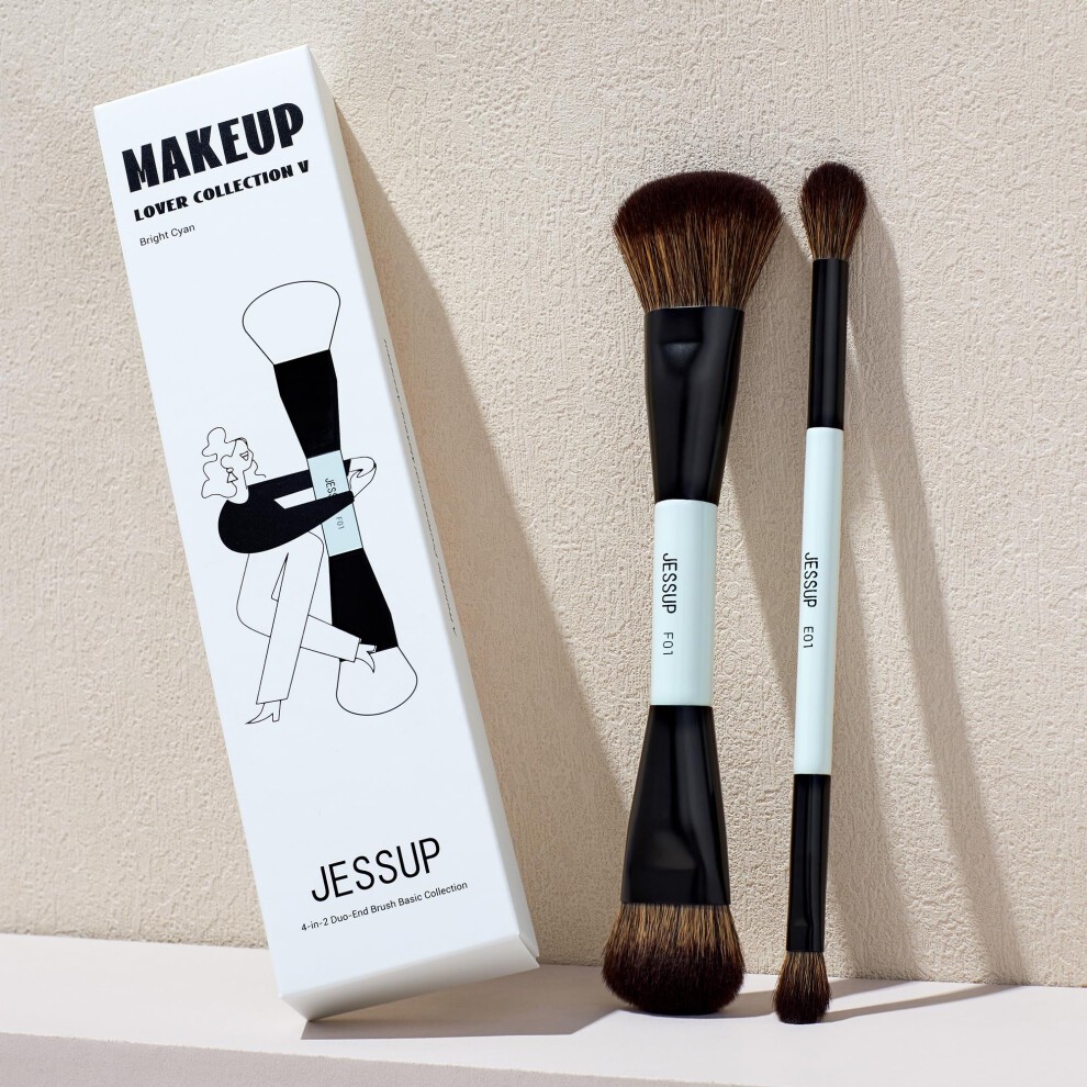 4-in-2 Duo-End Brush Basic Collection