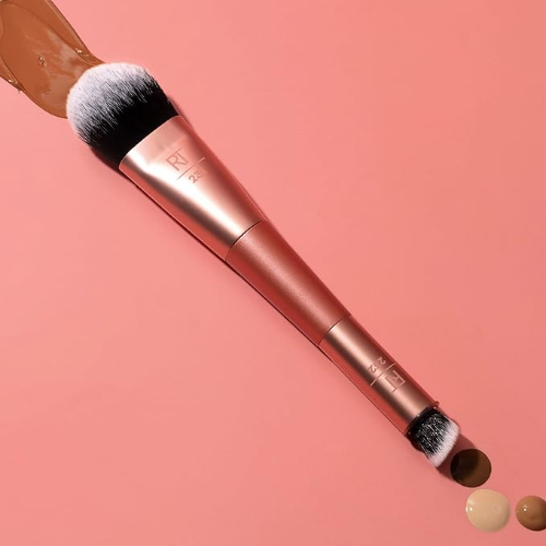 [11136] Cover & Conceal Dual Ended 2-in-1 Makeup Brush
