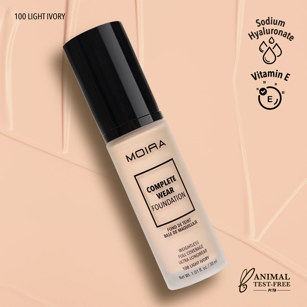 [10443] Complete Wear Foundation (100 Light Ivory)