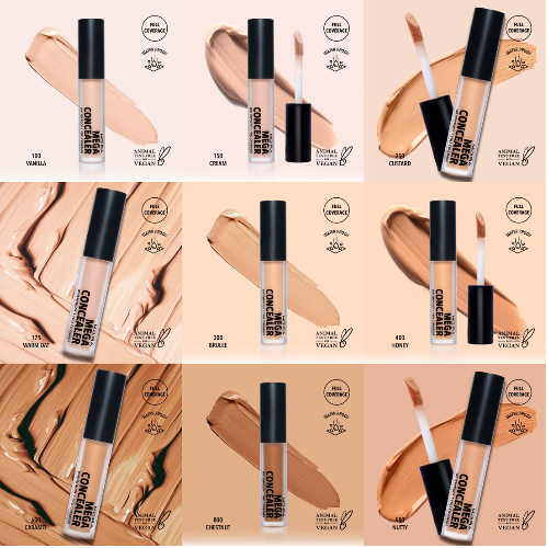 [11082] Mega Waterproof Concealer (125 Bisque)
