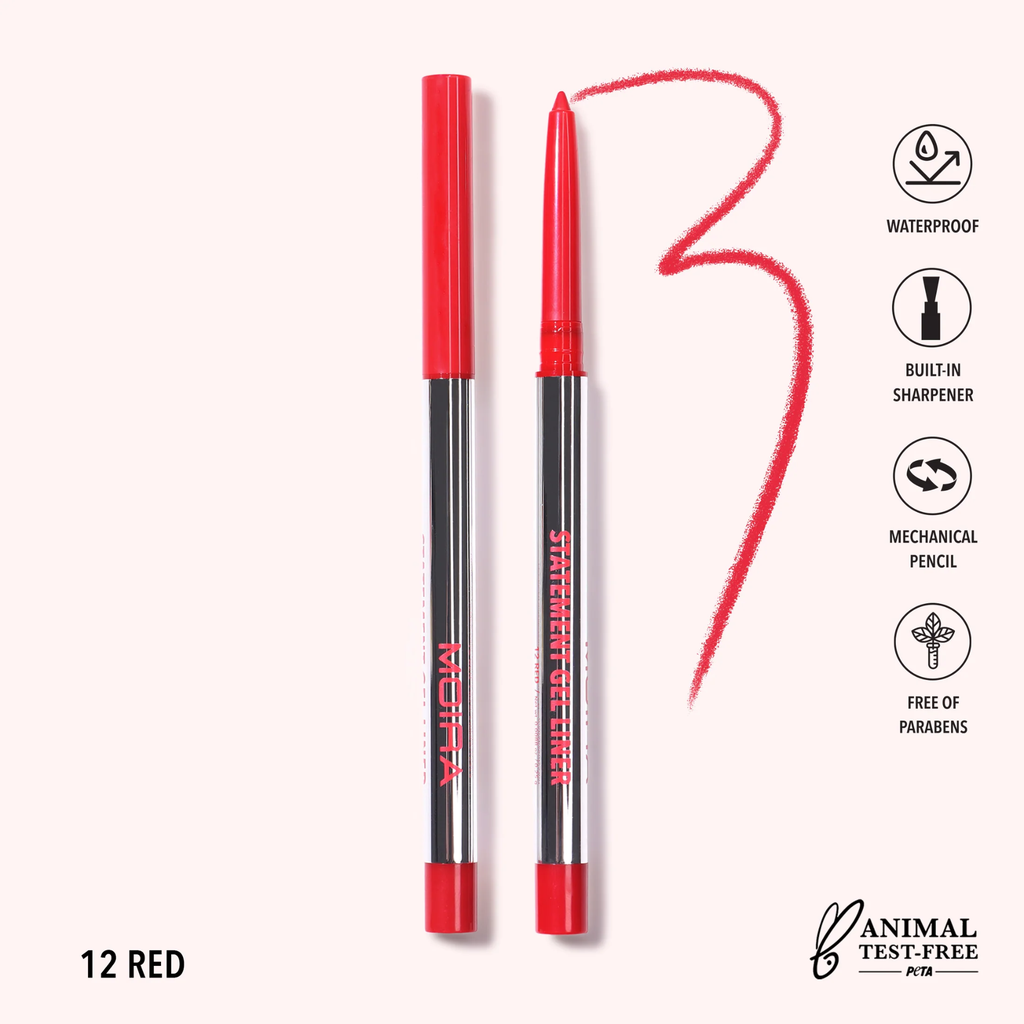 [11186] Statement Gel Liner (012 Red)