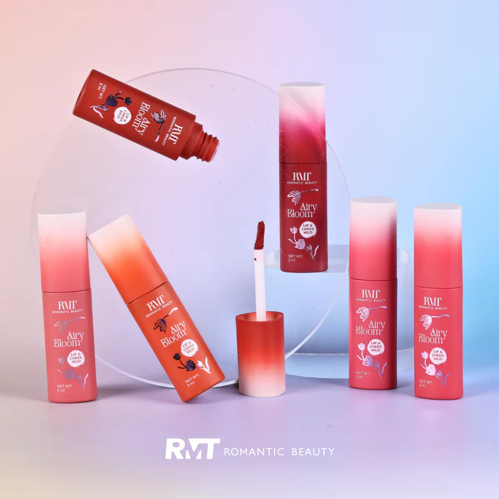 Airy Bloom lip & Cheek Mud Red