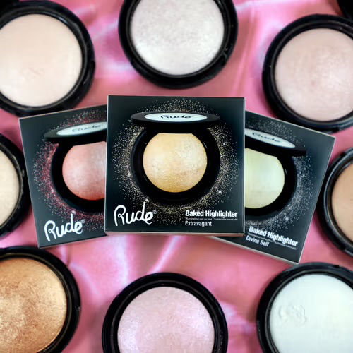[10581] RUDE Baked Highlighter (Divine Self)
