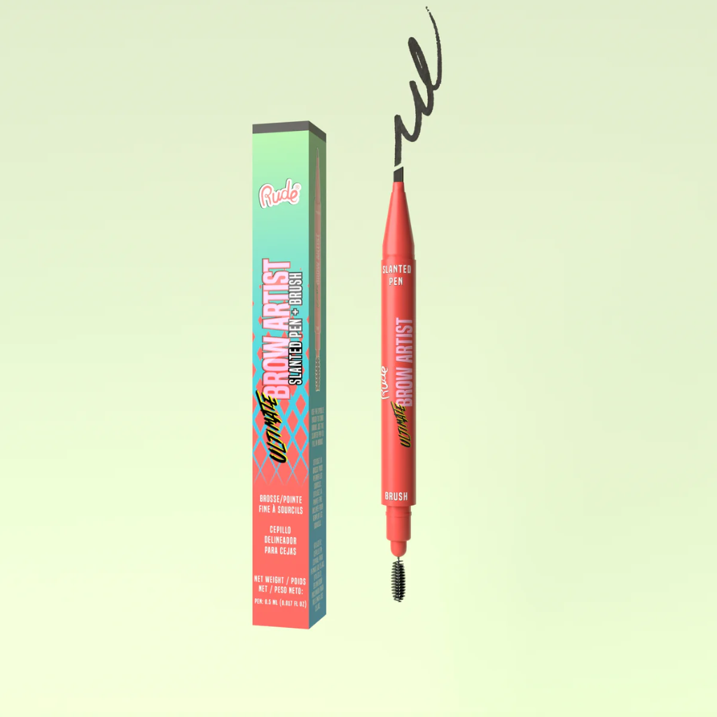 [10568] Ultimate Brow Artist  Slanted Pen and Brush (Black Brown)