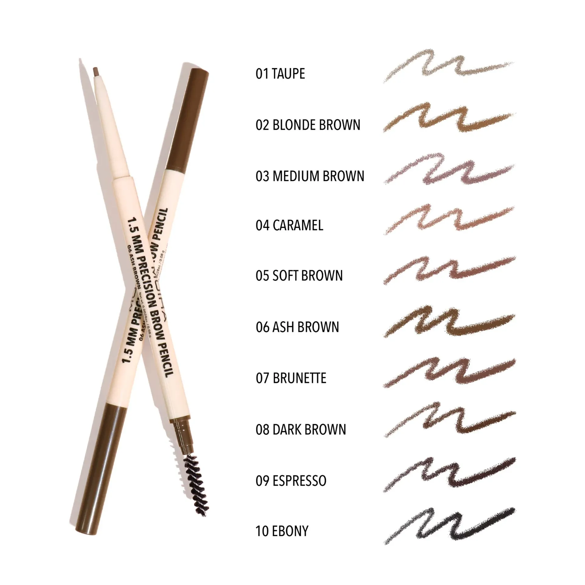 [2602022] 1.5mm Precision Brow Pencil (009 ESPRESSO)