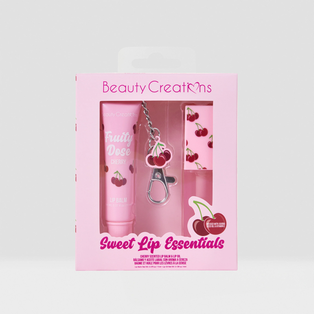 [2605139] SWEET LIP ESSENTIALS SET - LIP BALM AND LIP OIL (Beauty Creation)
