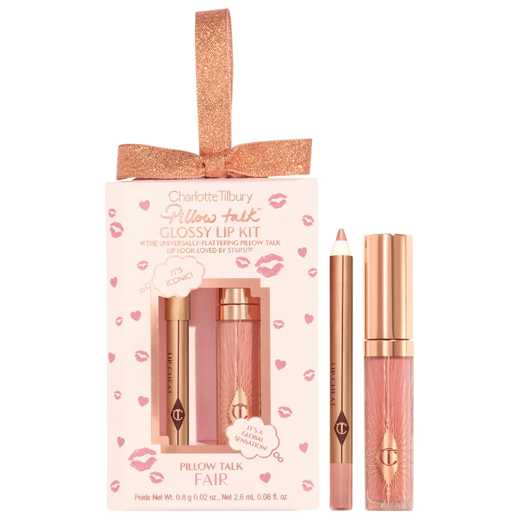 [2605145] Mini Pillow Talk Glossy Lip Duos - Fair (Charlotte Tilbury)