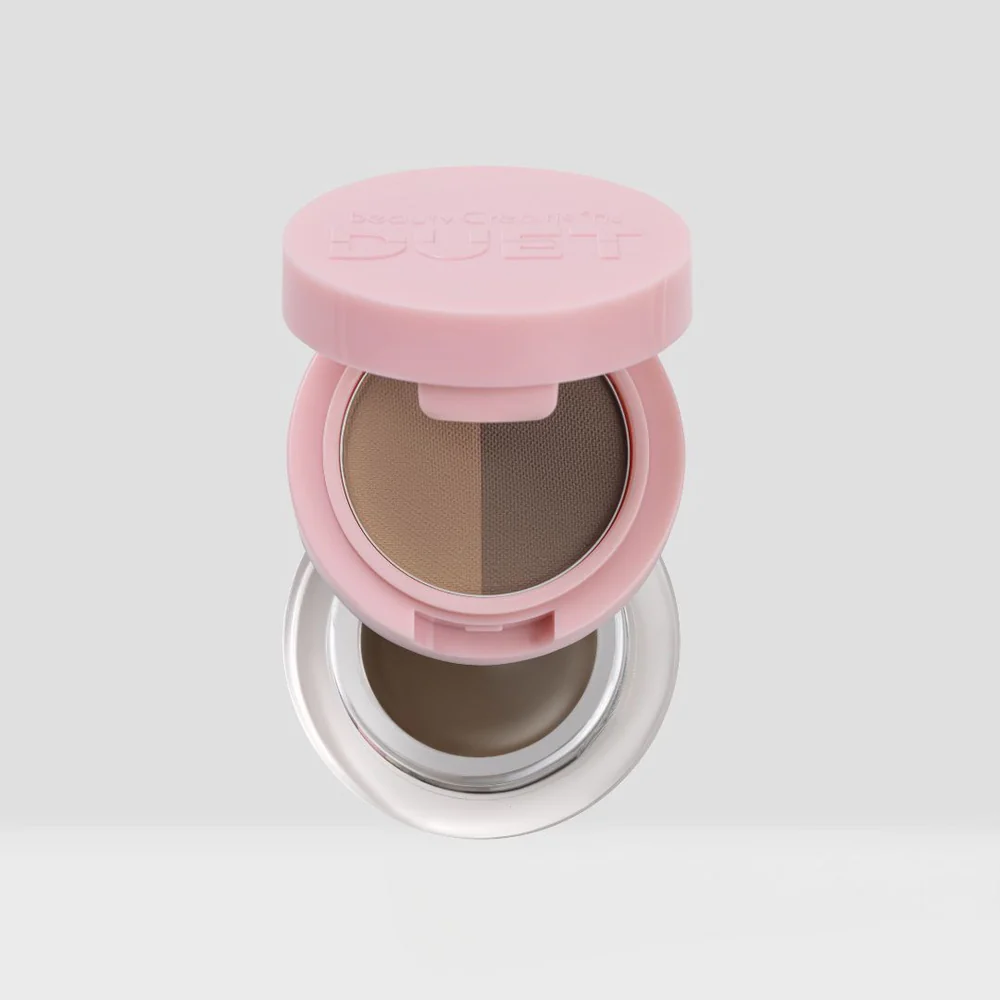 [2606122] Duet BROW POWDER + POMADE (DARK BROWN)