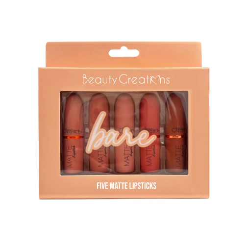 [11171] Five Matte Lipstick Bare