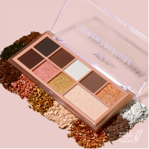 [10478] On the way Golden Treasure Pressed Pigment Palette